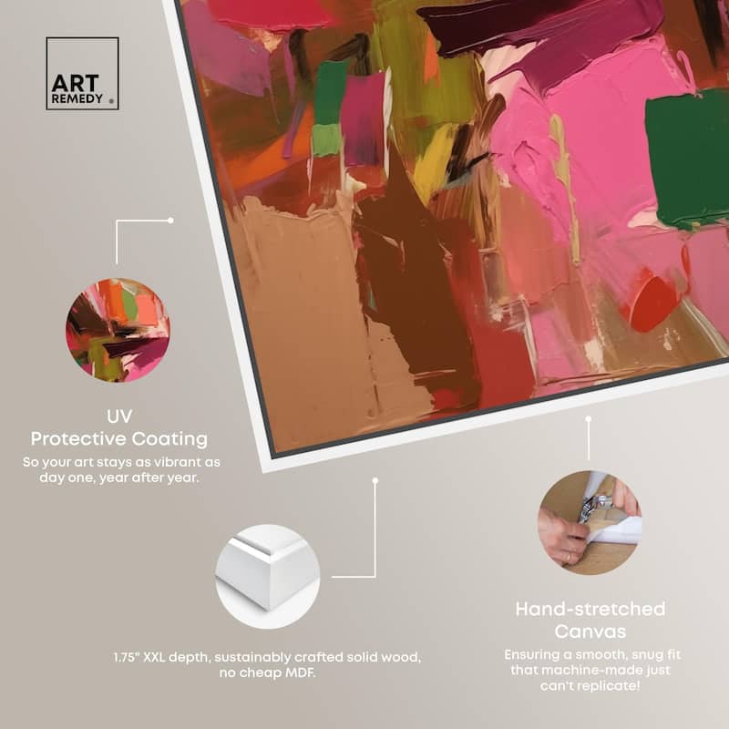 Impulse and Instinct Canvas by Art Remedy