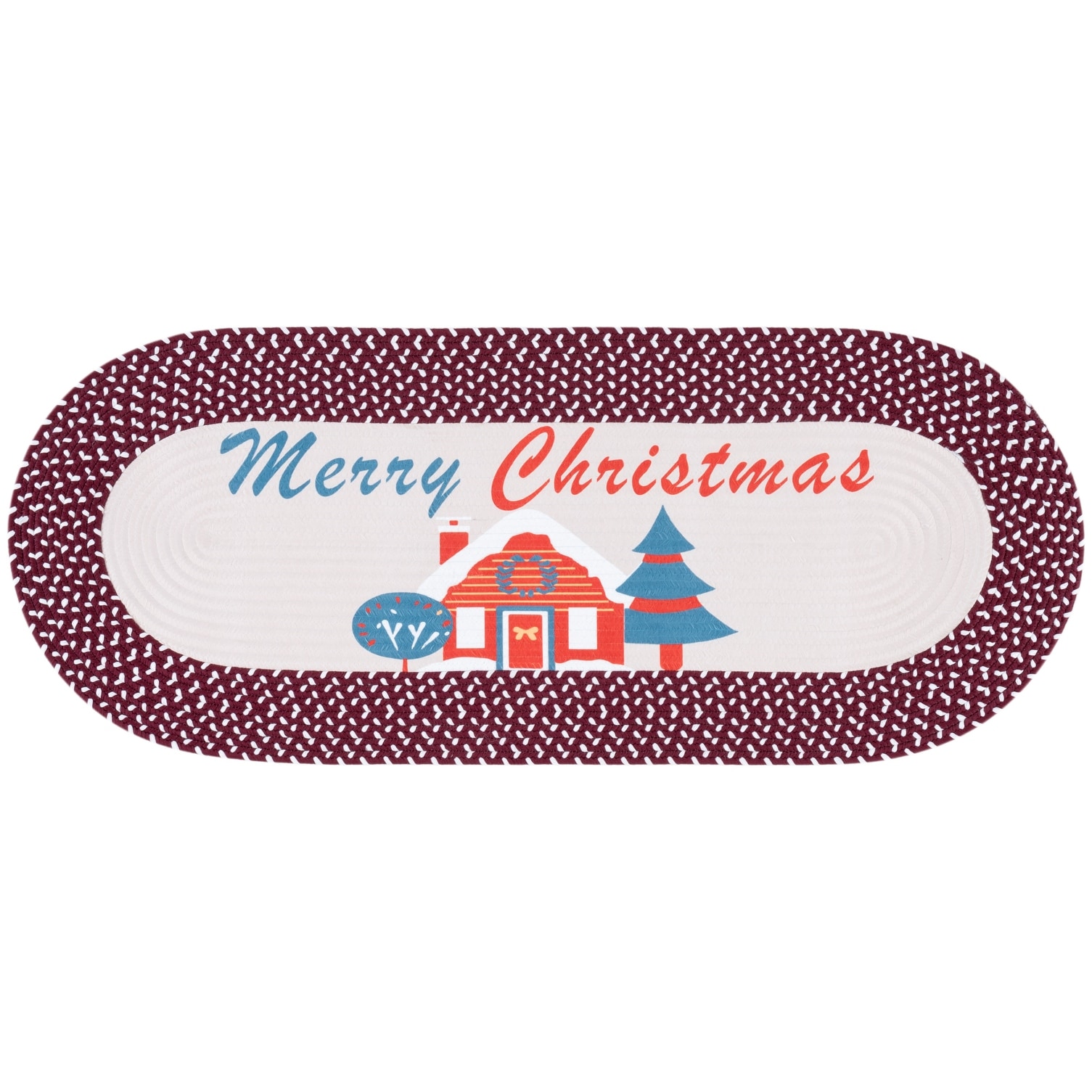 SAFAVIEH Handmade Braided Posters Tanta Machine Washable Rug