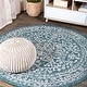 preview thumbnail 21 of 25, JONATHAN Y Medallion Textured Weave Indoor/Outdoor Area Rug