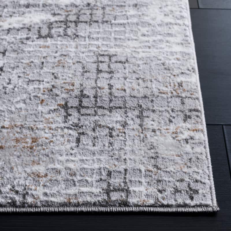 SAFAVIEH Parker Basra Modern Abstract Rug.
