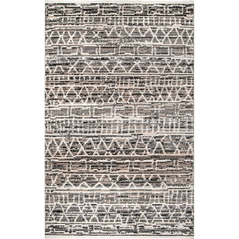 Nuloom Bedford Banded Tribal Area Rug