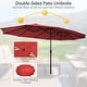 preview thumbnail 80 of 112, Costway 11 PCS Patio Wicker Dining Set with Double-Sided Outdoor - See Details