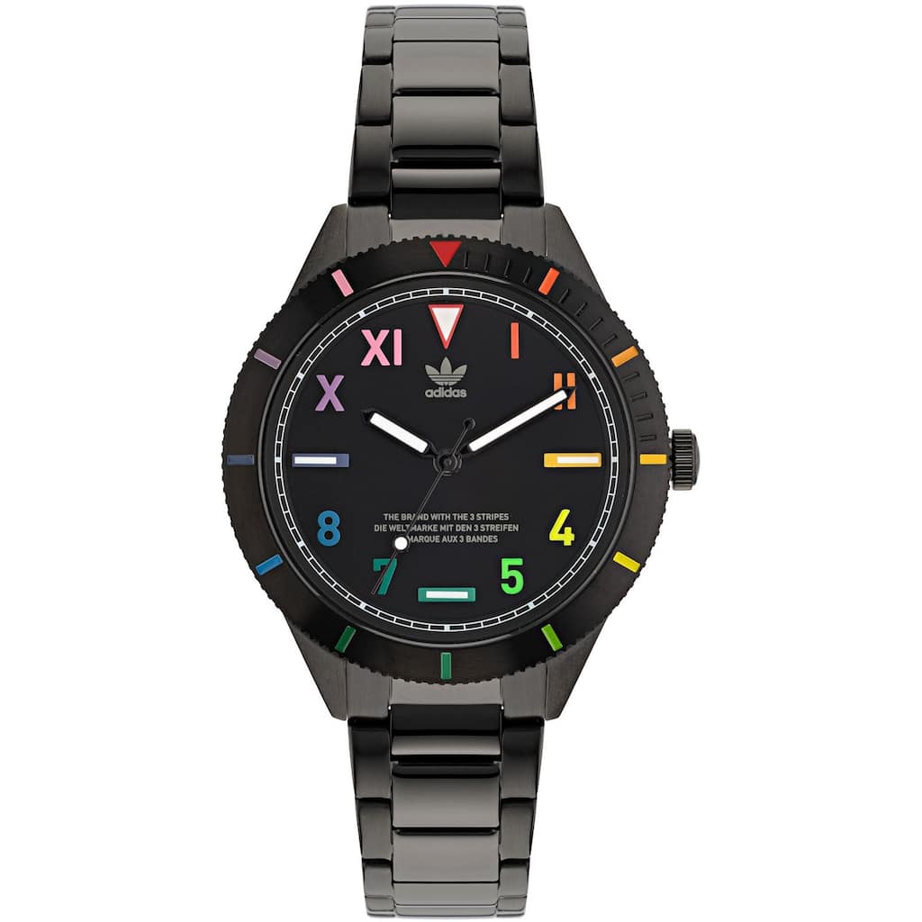 Adidas Men's Originals Fashion Edition Three Black Dial Watch - AOFH22056 - 6 (36)