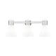 Option Satin Nickel / Gloss White