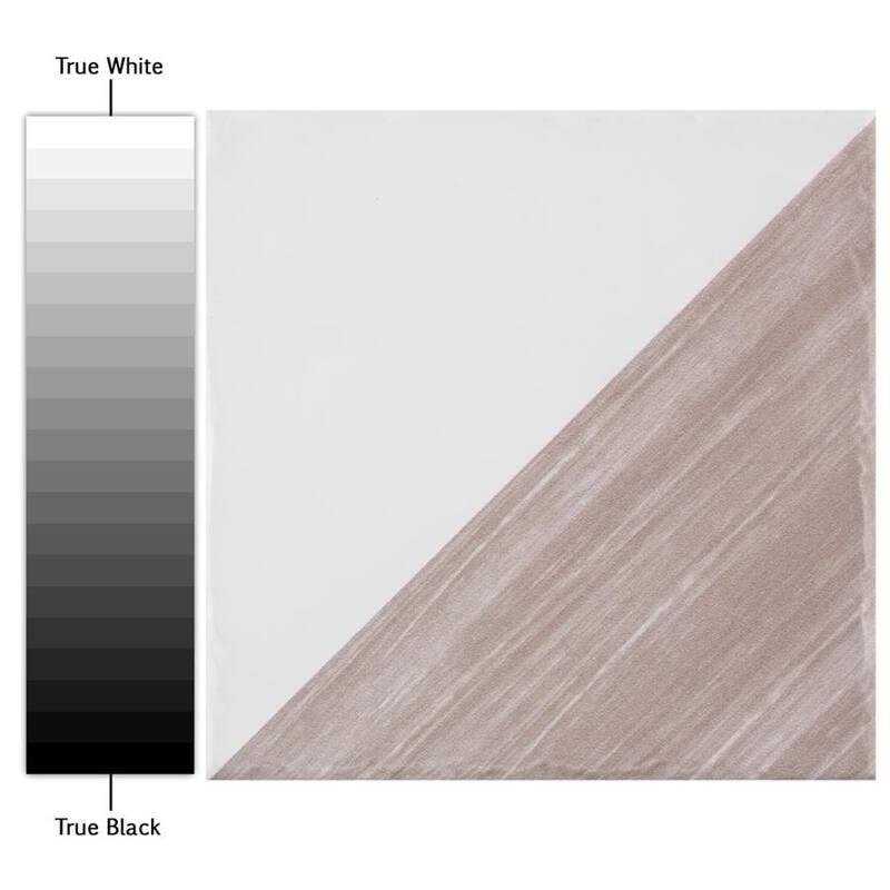 Merola Tile Triangle Rustique Glossy Taupe 6" x 6" Ceramic Wall Tile