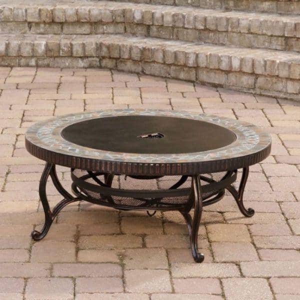 Pleasant Hearth Chesterfield Outdoor Fireplace ...