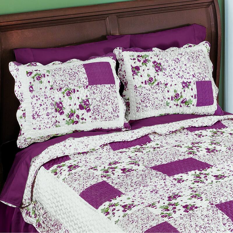 Hadley Floral Patchwork Pillow Sham