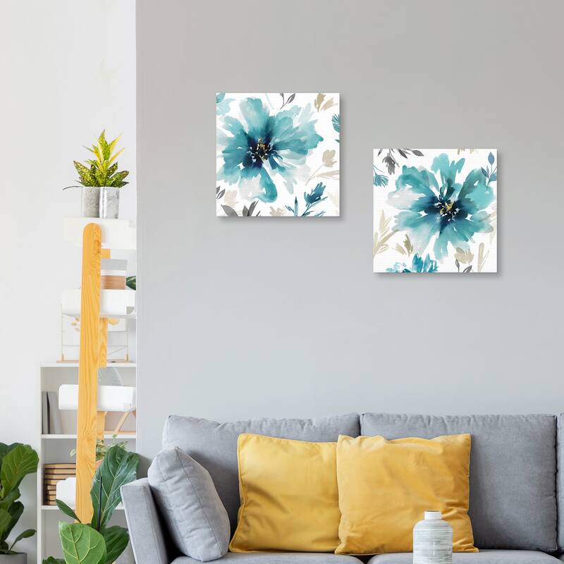 Finesse I, Finesse II by Isabelle Z Canvas Art Prints