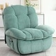 preview thumbnail 19 of 23, XINMICS Swivel Power Recliner Chair, Massage Rocker Recliners with Heated ,USB, USB-C and Side Pocket Green