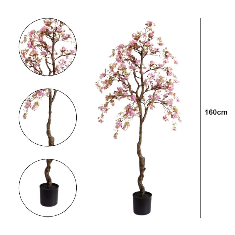 Artificial Fake Begonia Flower Tree for Home Decoration