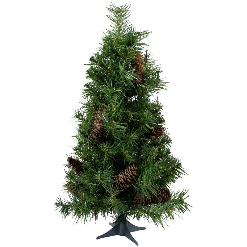 Full Dakota Pine Artificial Christmas Tree - 2' - Unlit - 2 Foot