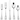 Cuisinart CFE-01-FR20 20-Piece Flatware Set, French Rooster