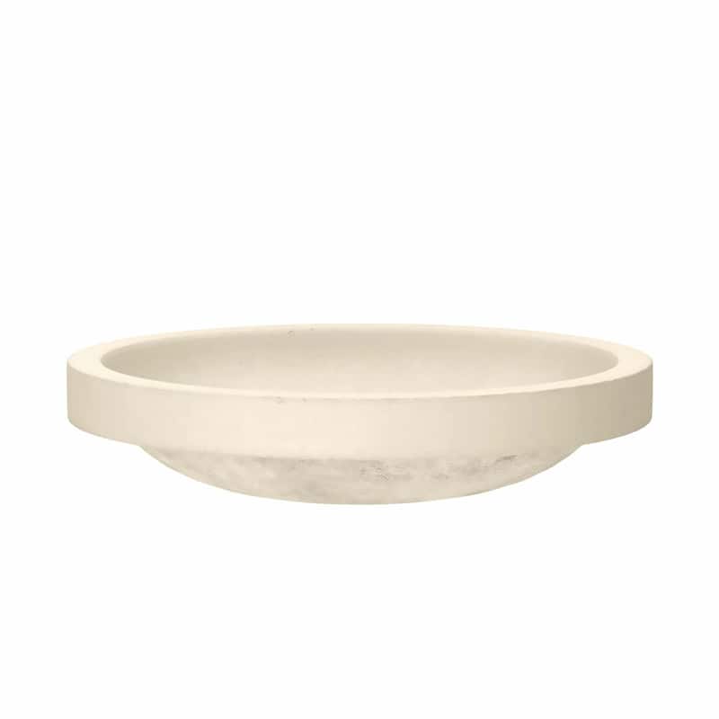Tolosa NativeStone Drop-in/ Undermount Bathroom Sink - 19" x 16" x 4.75"
