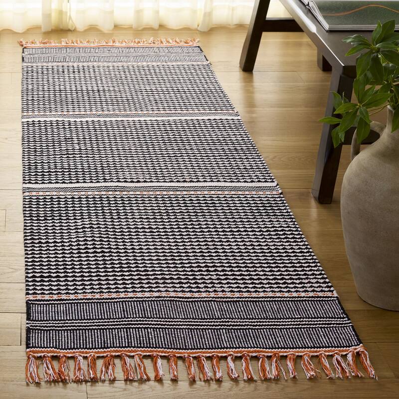 SAFAVIEH, Handmade Flatweave Montauk Susse Casual Cotton Rug