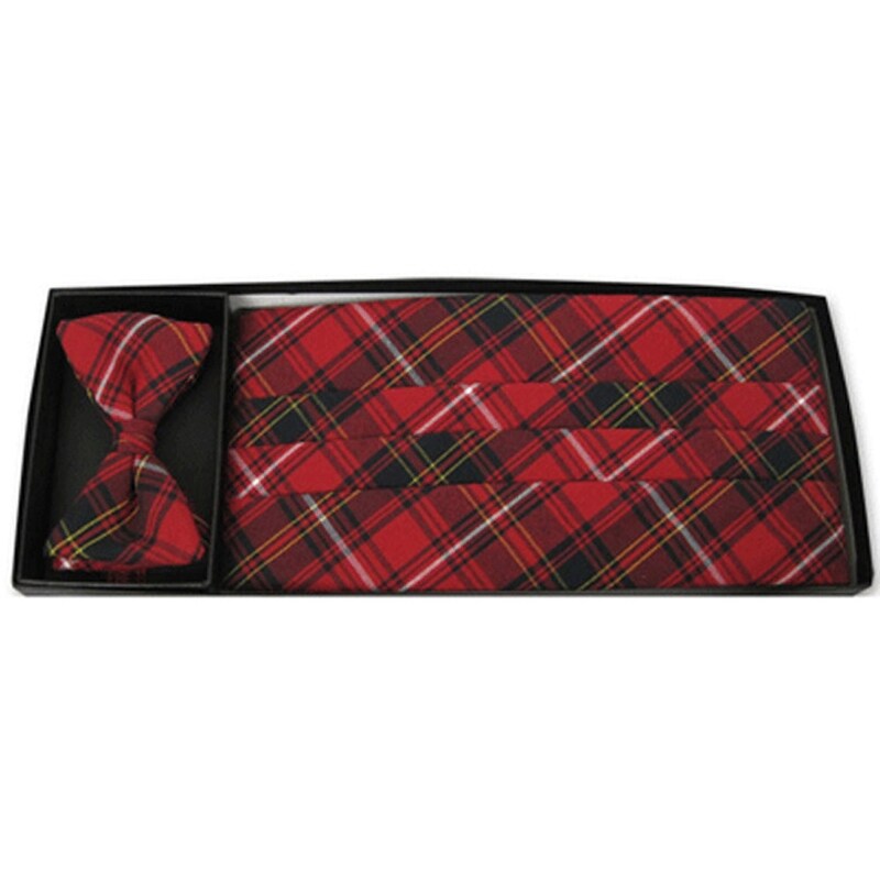 Mardi Gras Tapestry Cummerbund and Bow Tie Set