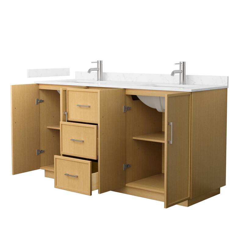 Wyndham Collection WCH7474-66D-VCA-MXX Elan TK 66" Free Standing