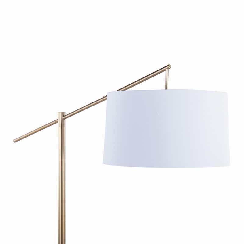 Silver Orchid Kerby 69" Metal Floor Lamp