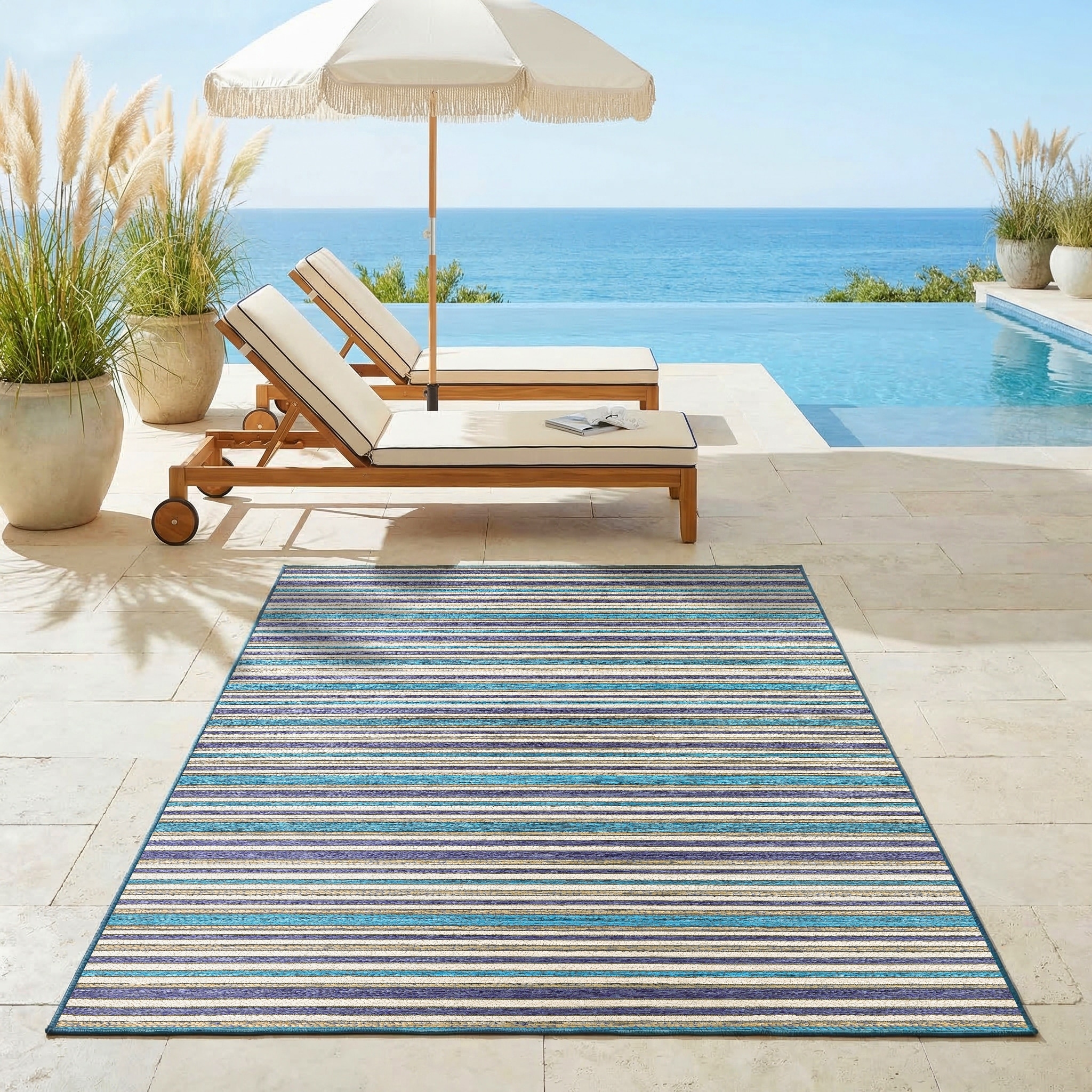 Dream Decor Rugs Vector Mendocino Indoor Outdoor Area Rug