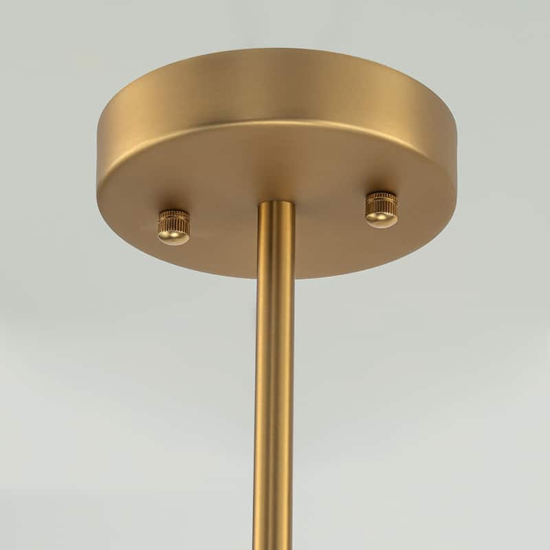 8-Light Modern Sputnik Linear Cluster Frosted Glass Globe Chandelier for Dining Room - W 51.18"