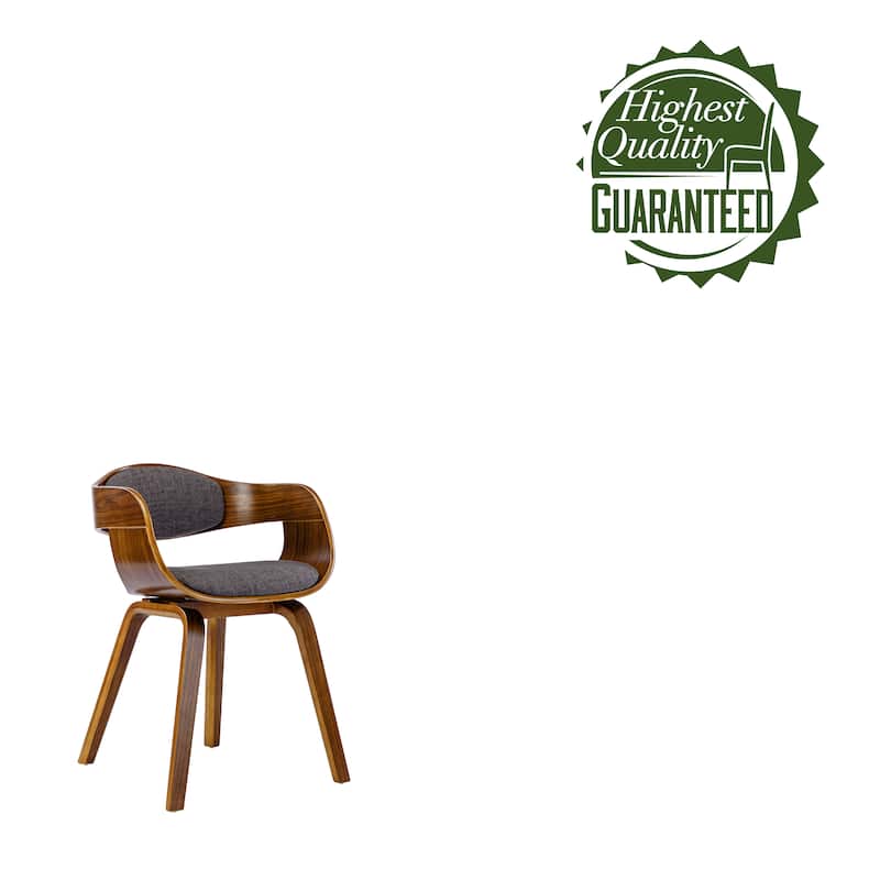 Porthos Home Deah Fabric Upholstered Dining Chair with Wooden Legs
