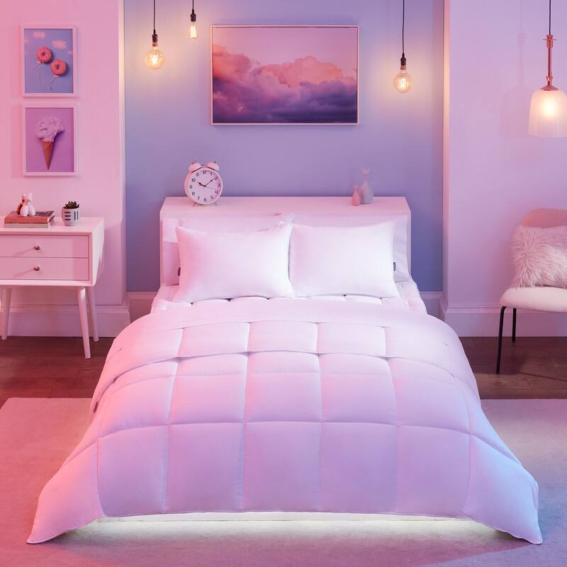 So Fluffy Down Alternative Comforter - Full - Queen - White