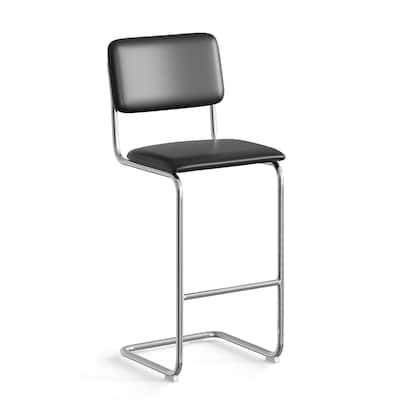 Hayward Vegan Leather Bar Height Stool (Set of 2)