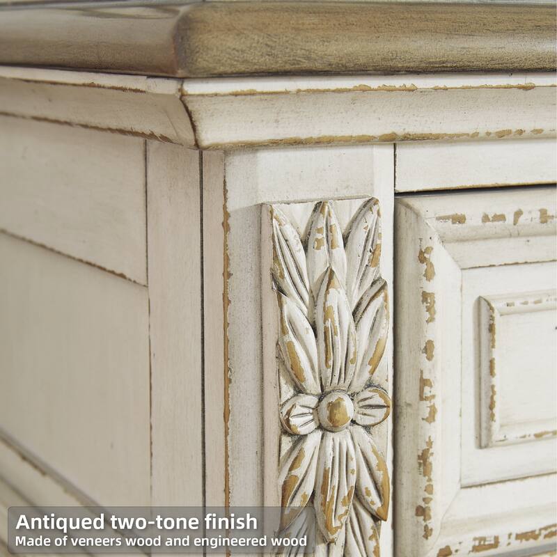 The Gray Barn Nettle Bank Off-white Wood Dresser