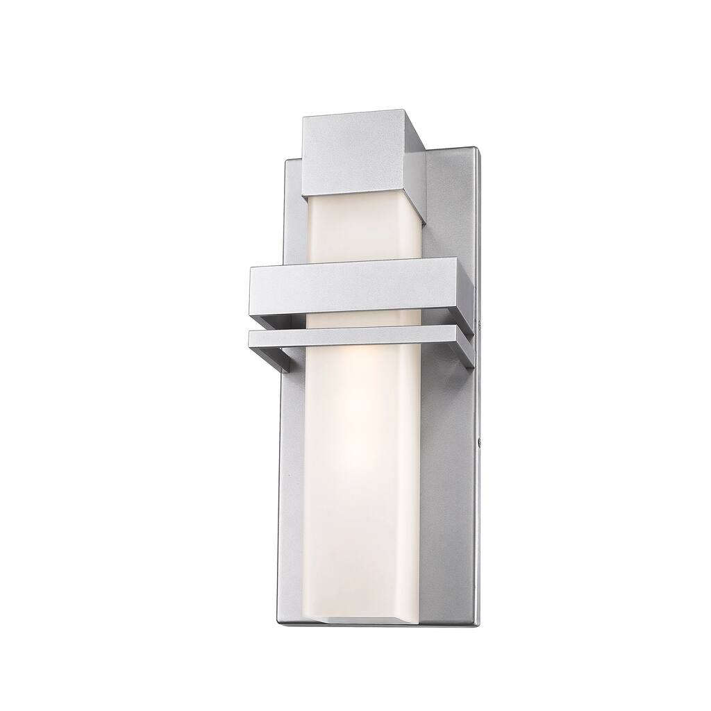 Artcraft Camden - 1-Light Outdoor Wall Light - Silver