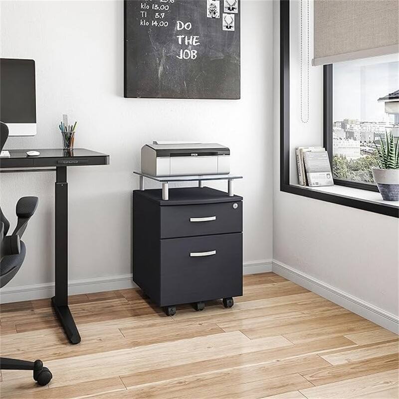 Rolling File Cabinet - 17.5"D x 15.75"W x 24"H