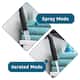 TEHILA Utility Sink Laundry Tub with Black High Arc Faucet and Soap Dispenser