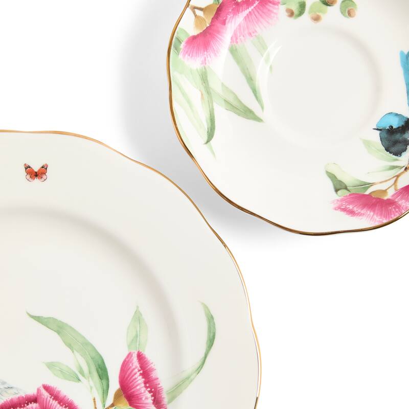 Royal Albert Miranda Kerr Australiana Teacup, Saucer & Plate 3-Piece Set