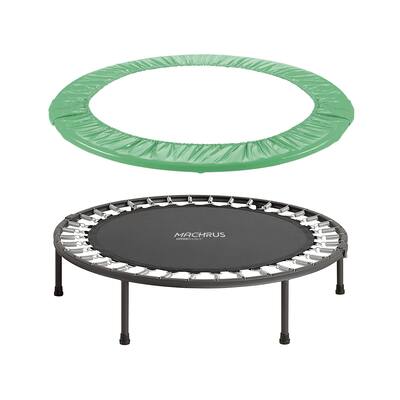 Machrus Upper Bounce Replacement Trampoline Spring Cover Safety Pad for 38" Round 6 Legged Mini Rebounder - Green