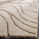 preview thumbnail 45 of 213, SAFAVIEH Florida Shag Sigtraud Abstract Waves 1.2-inch Thick Rug
