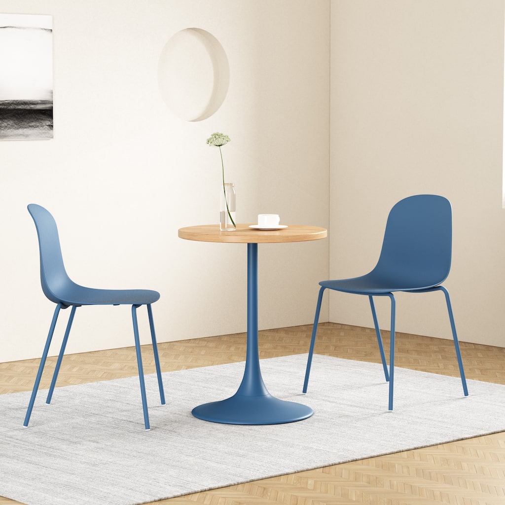 Elise Wood Top Round Table 24"D x 30"H