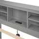 preview thumbnail 9 of 12, Twin Size Platform Bed with Storage Headboard, USB, Twin Size Trundle Wood Bed Frame and 3 Drawers for Kids Teens Adults,Gray