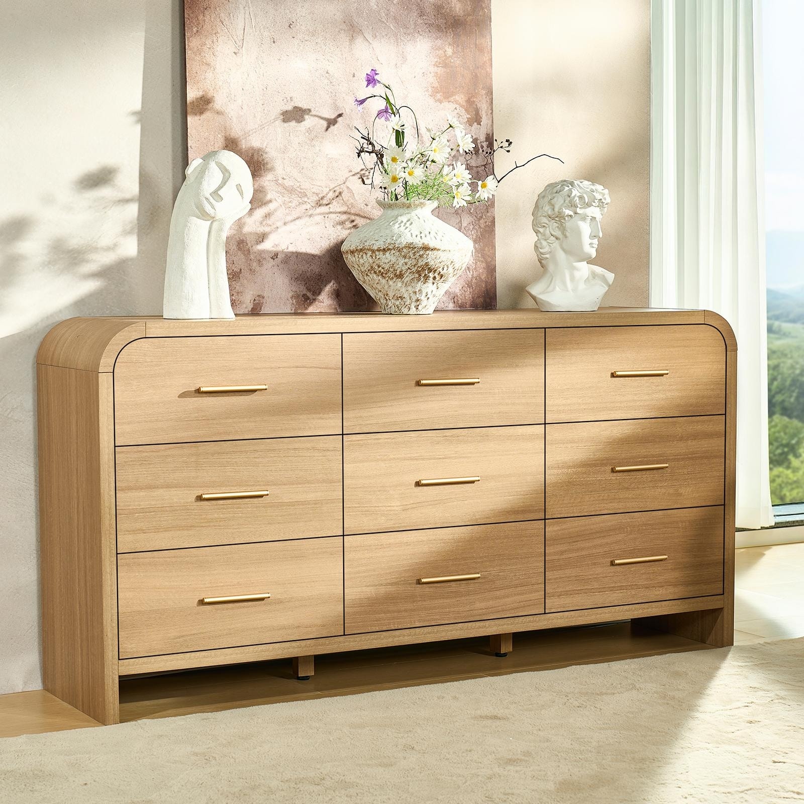 chinese dress ladies Contemporary Italy design luxury glossy cabinets/ dresser – Decobuys main image 0