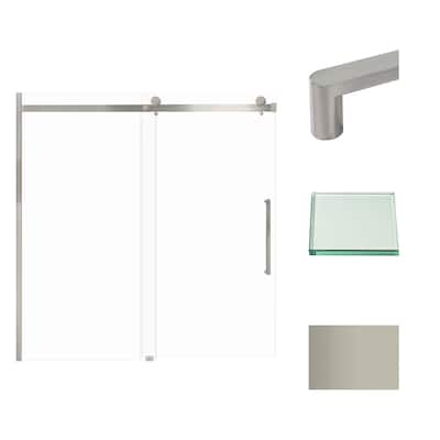 Transolid MBDT606008C-R 60" High x 60" Wide Bypass Frameless Shower