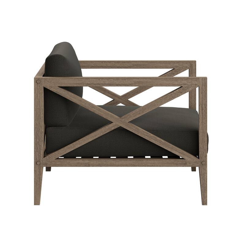 Northlake Outdoor Patio Teak Armchair