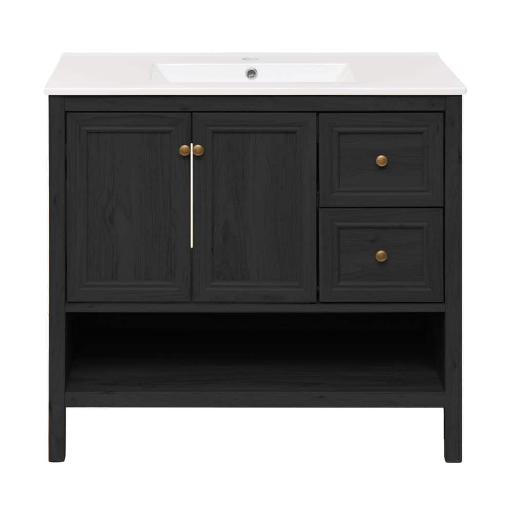 Swiss Madison SM-BV0602 Chateau 36" Free Standing Single Basin Vanity