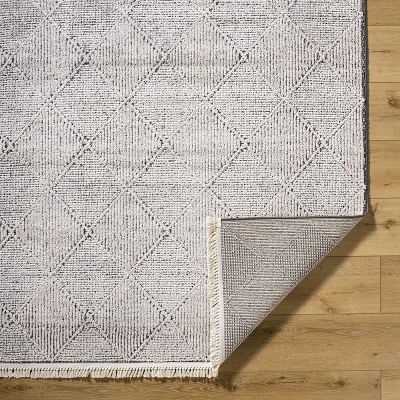 Livabliss Scandinavian Berlin Diamond Area Rug