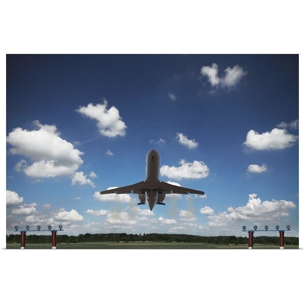 "Plane taking off" Poster Print