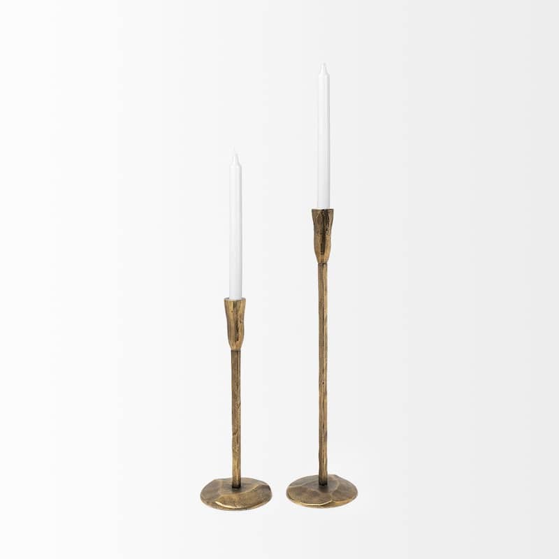 Levit (Large) Black Table Candle Holder
