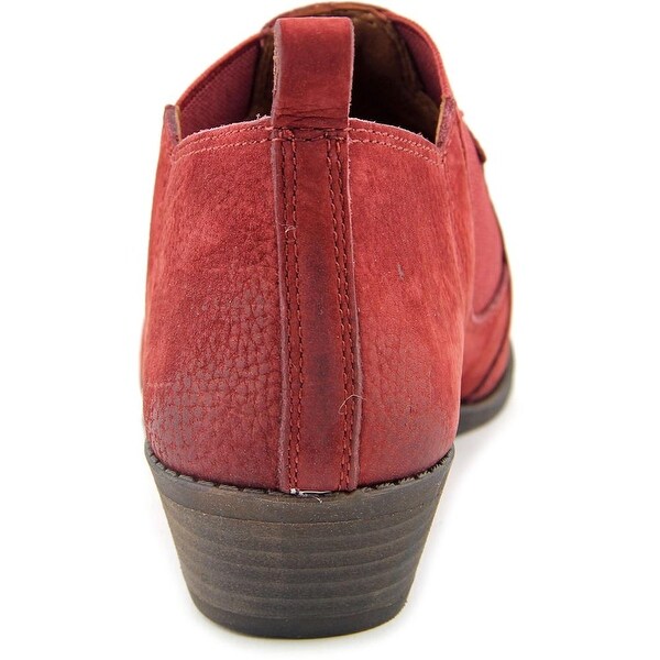 lucky brand burgundy booties