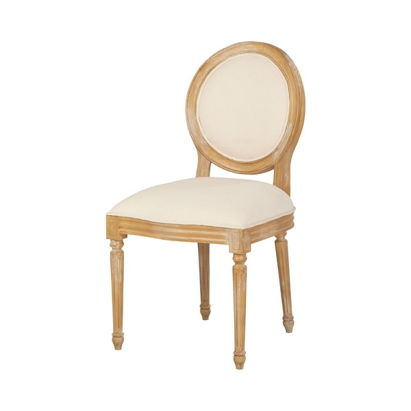 GuildMaster 7011-408 Allcott 20" Wide Wood Framed Fabric Accent Chair - Classic Artisan Stain