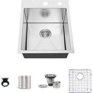 Drop-in Kitchen Sink- Stainless Steel- Single Bowl - Bed Bath & Beyond ...