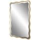 preview thumbnail 4 of 3, Uttermost 09827 Aneta 23" W x 35" H Rectangular Framed Bathroom Mirror