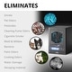 preview thumbnail 3 of 5, New Comfort Black 6-stage UV Washable HEPA Ozone Air Purifier