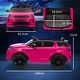 preview thumbnail 6 of 8, 12V Land Rover Discovery Kids Electric Car with Remote Control & Music Features - Pink