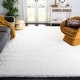 preview thumbnail 13 of 239, SAFAVIEH Santa Monica Shag Einara 2-inch Thick Area Rug 11' x 15' - White - Rectangle