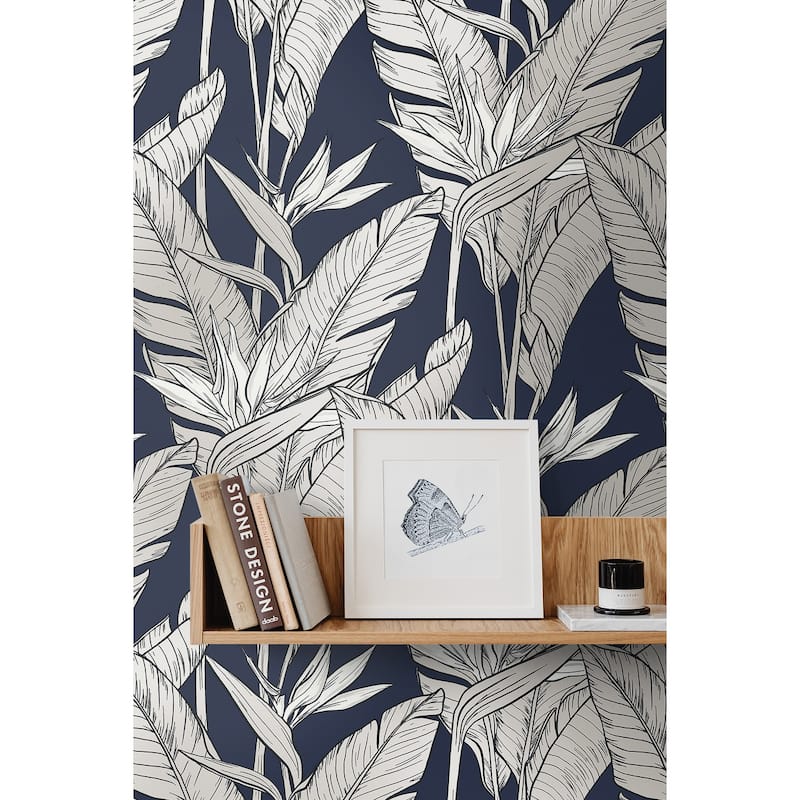 Stacy Garcia Home Birds of Paradise Peel and Stick Wallpaper